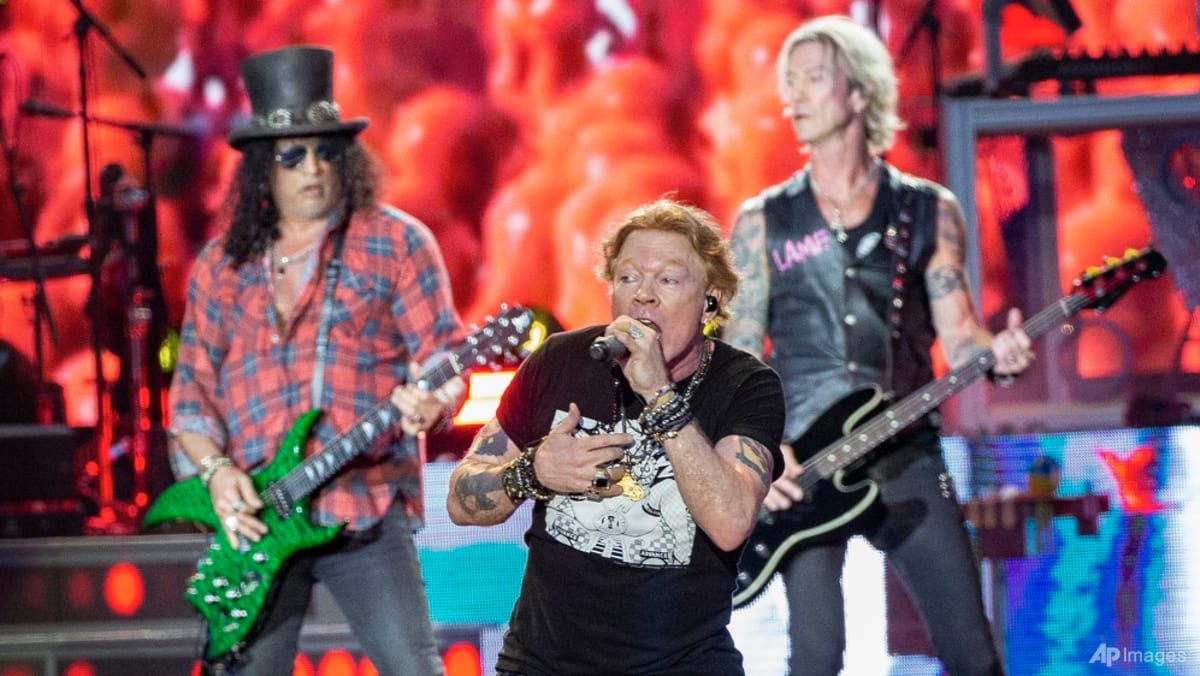 Guns N' Roses konser di Singapura, pengalaman musik rock