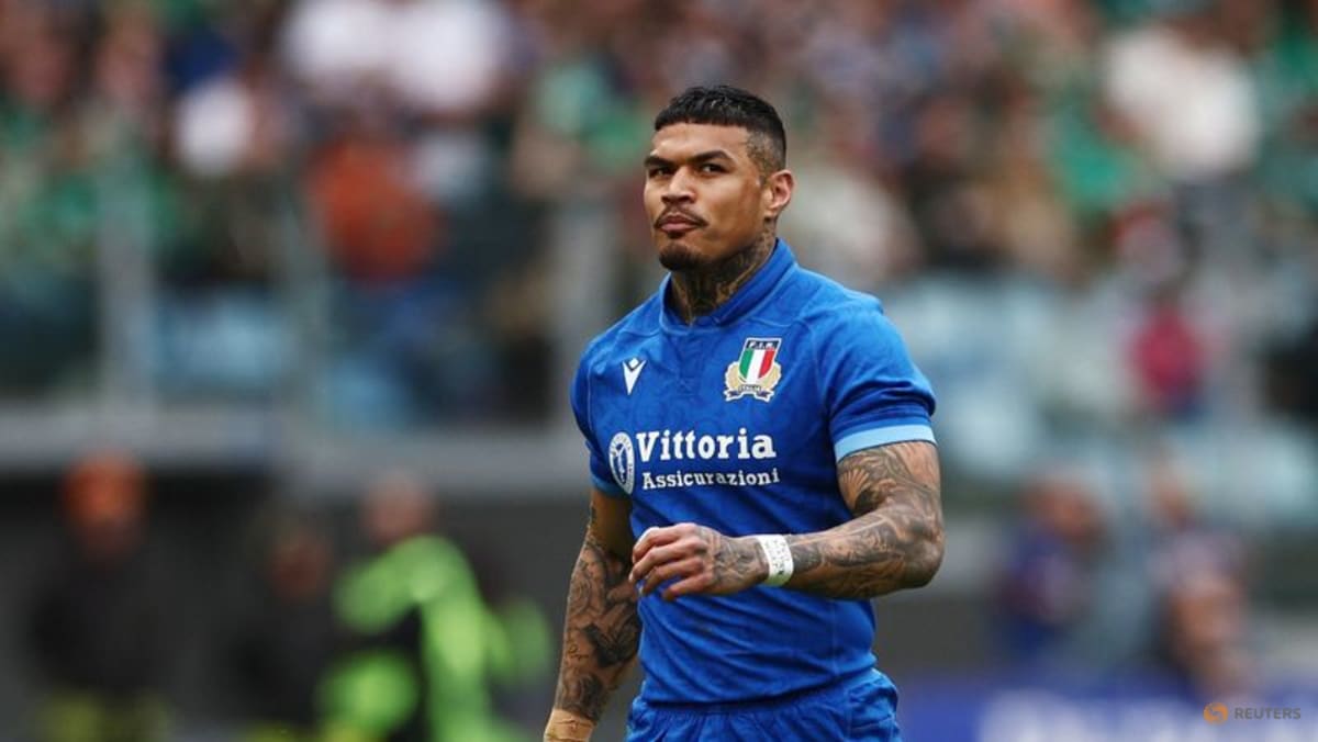 Pertandingan rugby Italia vs Inggris dalam Enam Bangsa
