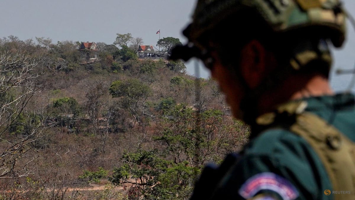 Kamboja dan Thailand perbatasan yang dipersengketakan