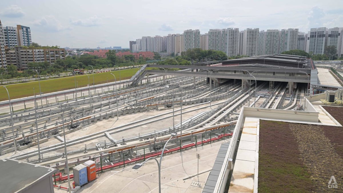 Perluasan depo LRT Sengkang-Punggol di Singapura